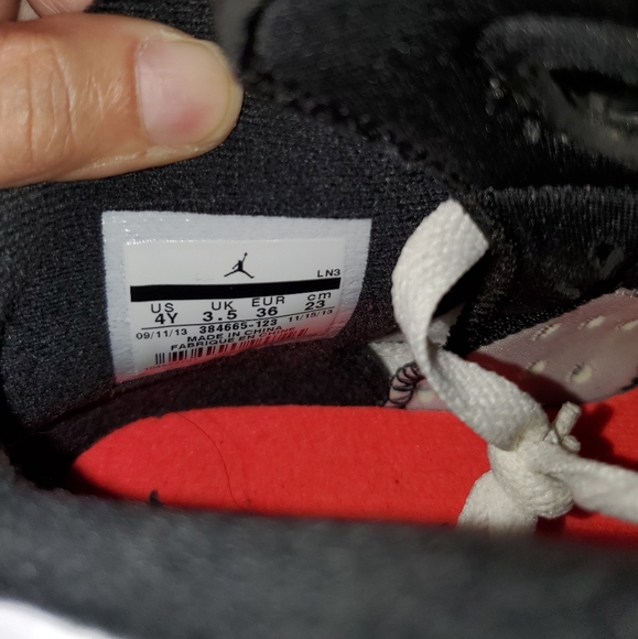 AIR JORDAN 6 RETRO BG 'INFRARED' 2014 - Picture 3 of 3